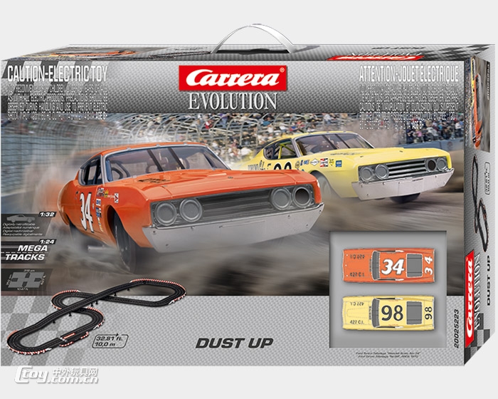 Carrera(卡雷拉)数码路轨赛车自由拼装商场轨道图片